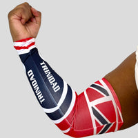 Soca N Tingz Men's and Women's Caribbean Flag Armband/Arm Sleeve Trinidad and Tobago