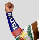 Soca N Tingz Men's and Women's Caribbean Flag Armband/Arm Sleeve Haiti