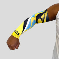 Soca N Tingz Men's and Women's Caribbean Flag Armband/Arm Sleeve St. Lucia