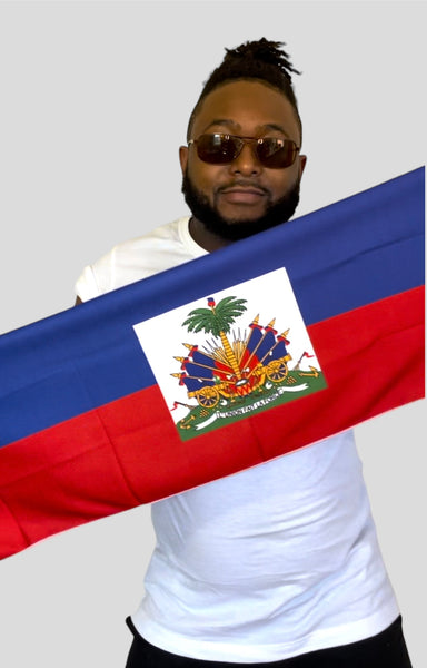 Soca N Tingz Men's and Women's Caribbean Flag Rag Haiti