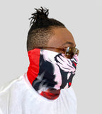 Soca N TingZ Men's and Women's Caribbean Flag Face Bandana Trinidad and Tobago