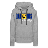 Barbados Women’s Pullover Hoodie - heather grey