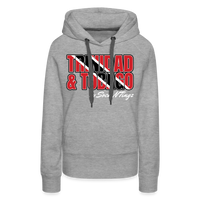 Trinidad & Tobago Women’s Pullover Hoodie - heather grey