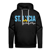 St. Lucian Men’s Pullover Hoodie - black