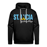 St. Lucian Men’s Pullover Hoodie - black