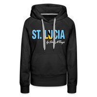 St. Lucian Women’s Pullover Hoodie - black