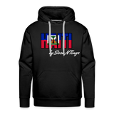 Haiti Men’s Pullover Hoodie - black