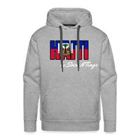 Haiti Men’s Pullover Hoodie - heather grey