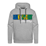 St. Vincent's Men’s Pullover Hoodie - heather grey