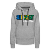 St. Vincent Women’s Pullover Hoodie - heather grey