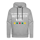 Men’s All I Want For XMAS Pullover Hoodie - heather grey