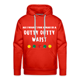 Men’s All I Want For XMAS Pullover Hoodie - red