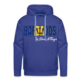 Barbados Men’s Pullover Hoodie - royal blue