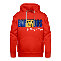 Barbados Men’s Pullover Hoodie - red