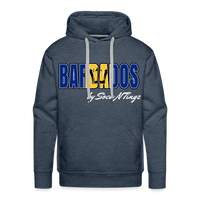 Barbados Men’s Pullover Hoodie - heather denim