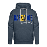 Barbados Men’s Pullover Hoodie - heather denim