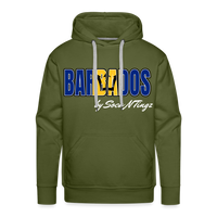 Barbados Men’s Pullover Hoodie - olive green