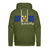 Barbados Men’s Pullover Hoodie - olive green